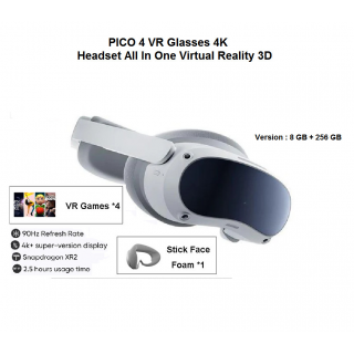 PICO 4 VR Glasses 4K Headset All In One Virtual Reality 3D 8GB+256GB